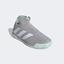 Adidas Mens Stycon Tennis Shoes - Grey/Green - thumbnail image 4