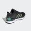 Adidas Mens Adizero Ubersonic 2 Tennis Shoes - Black/Green - thumbnail image 5