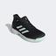 Adidas Kids Adizero Club Tennis Shoes - Black/Green - thumbnail image 4