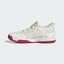 Adidas Kids Adizero Club Tennis Shoes - Off White/Scarlet - thumbnail image 6