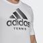 Adidas Mens Tennis Tee - White - thumbnail image 8