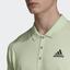 Adidas Mens New York Polo T-Shirt - Glow Green - thumbnail image 7