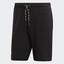 Adidas Mens New York Solid Shorts - Black - thumbnail image 1