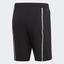 Adidas Mens New York Solid Shorts - Black - thumbnail image 2