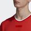 Adidas Mens Stella McCartney Court T-Shirt - Active Red - thumbnail image 7