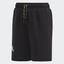 Adidas Boys New York Shorts - Black - thumbnail image 1