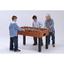 Garlando F-1 Indoor Family Football Table with Telescopic Rods - Cherry - thumbnail image 9