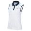 Fila Womens Pia Sleeveless Tennis Polo - White - thumbnail image 1