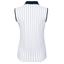 Fila Womens Pia Sleeveless Tennis Polo - White - thumbnail image 2