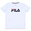 Fila Kids Logo T-Shirt - White - thumbnail image 1