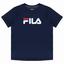 Fila Kids Logo T-Shirt - Peacoat - thumbnail image 1