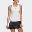 Adidas Womens Gameset Y-Tank Top - White - thumbnail image 1