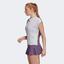 Adidas Womens Heat Ready Tee - Purple Tint - thumbnail image 2