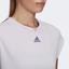 Adidas Womens Heat Ready Tee - Purple Tint - thumbnail image 5