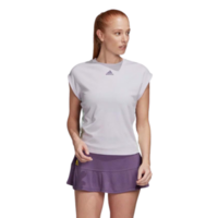 Adidas Womens Heat Ready Tee - Purple Tint