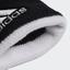 Adidas Tennis Small Wristband - Black/White - thumbnail image 5