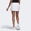 Adidas Womens Club Skirt - White/Matte Silver - thumbnail image 5