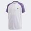 Adidas Boys Club Tee - Purple Tint/Tech Purple - thumbnail image 1