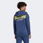 Adidas Mens Graphic Hoodie - Tech Indigo - thumbnail image 3