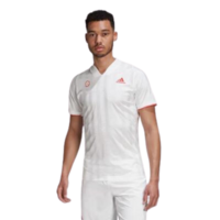 Adidas Mens Freelift Tennis T-Shirt Engineered - White
