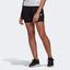 Adidas Womens Marathon 20 Two-In-One Shorts - Black - thumbnail image 1