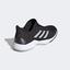 Adidas Mens Adizero Club Tennis Shoes - Black/Silver - thumbnail image 5