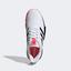 Adidas Mens SoleCourt Tennis Shoes - Cloud White/Signal Pink - thumbnail image 2