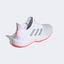 Adidas Womens GameCourt Tennis Shoes - White/Silver/Pink - thumbnail image 5
