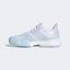 Adidas Womens SoleCourt Tennis Shoes - Cloud White/Sky Tint - thumbnail image 6
