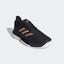 Adidas Womens SoleCourt Tennis Shoes - Black/Gold - thumbnail image 4