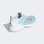 Adidas Womens Ubersonic 3 Tennis Shoes - Sky Tint/Silver/White - thumbnail image 5