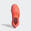 Adidas Kids SoleCourt Tennis Shoes - Orange - thumbnail image 2