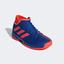 Adidas Kids Phenom Tennis Shoes - Collegiate Royal/Solar Red - thumbnail image 4