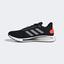 Adidas Mens Galaxar Running Shoes - Core Black/Solar Red - thumbnail image 6