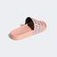 Adidas Womens Adilette Sliders - Haze Coral - thumbnail image 5