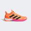 Adidas Mens Adizero Ubersonic 4 Tennis Shoes - Screaming Orange - thumbnail image 1