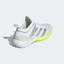 Adidas Womens Adizero Ubersonic 4 Tennis Shoes - Cloud White/Solar Yellow - thumbnail image 5