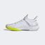 Adidas Womens Adizero Ubersonic 4 Tennis Shoes - Cloud White/Solar Yellow - thumbnail image 6