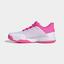 Adidas Kids Adizero Club Tennis Shoes - White/Pink - thumbnail image 6