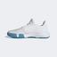 Adidas Mens GameCourt Tennis Shoes - White/Hazy Blue - thumbnail image 6
