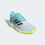 Adidas Mens SoleCourt Tennis Shoes - Blue/Cloud White - thumbnail image 2