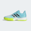 Adidas Mens SoleCourt Tennis Shoes - Blue/Cloud White - thumbnail image 6
