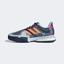 Adidas Mens SoleCourt Tennis Shoes - Halo Blue/Pink/Orange - thumbnail image 6