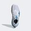 Adidas Mens SoleMatch Bounce Tennis Shoes - White/Halo Blue - thumbnail image 2