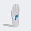Adidas Mens SoleMatch Bounce Tennis Shoes - White/Halo Blue - thumbnail image 3