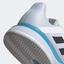 Adidas Mens SoleMatch Bounce Tennis Shoes - White/Halo Blue - thumbnail image 8
