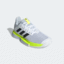 Adidas Womens SoleMatch Bounce Tennis Shoes - White/Solar Yellow - thumbnail image 2