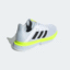 Adidas Womens SoleMatch Bounce Tennis Shoes - White/Solar Yellow - thumbnail image 5