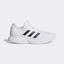 Adidas Womens Court Team Bounce Indoor Court Shoes -  White/Black - thumbnail image 1