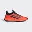 Adidas Mens Defiant Generation Tennis Shoes - Solar Red/Black - thumbnail image 1